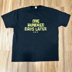 One Hundred Days Later 100th Day Of School Teacher Unisex Black T-Shirt Size XL